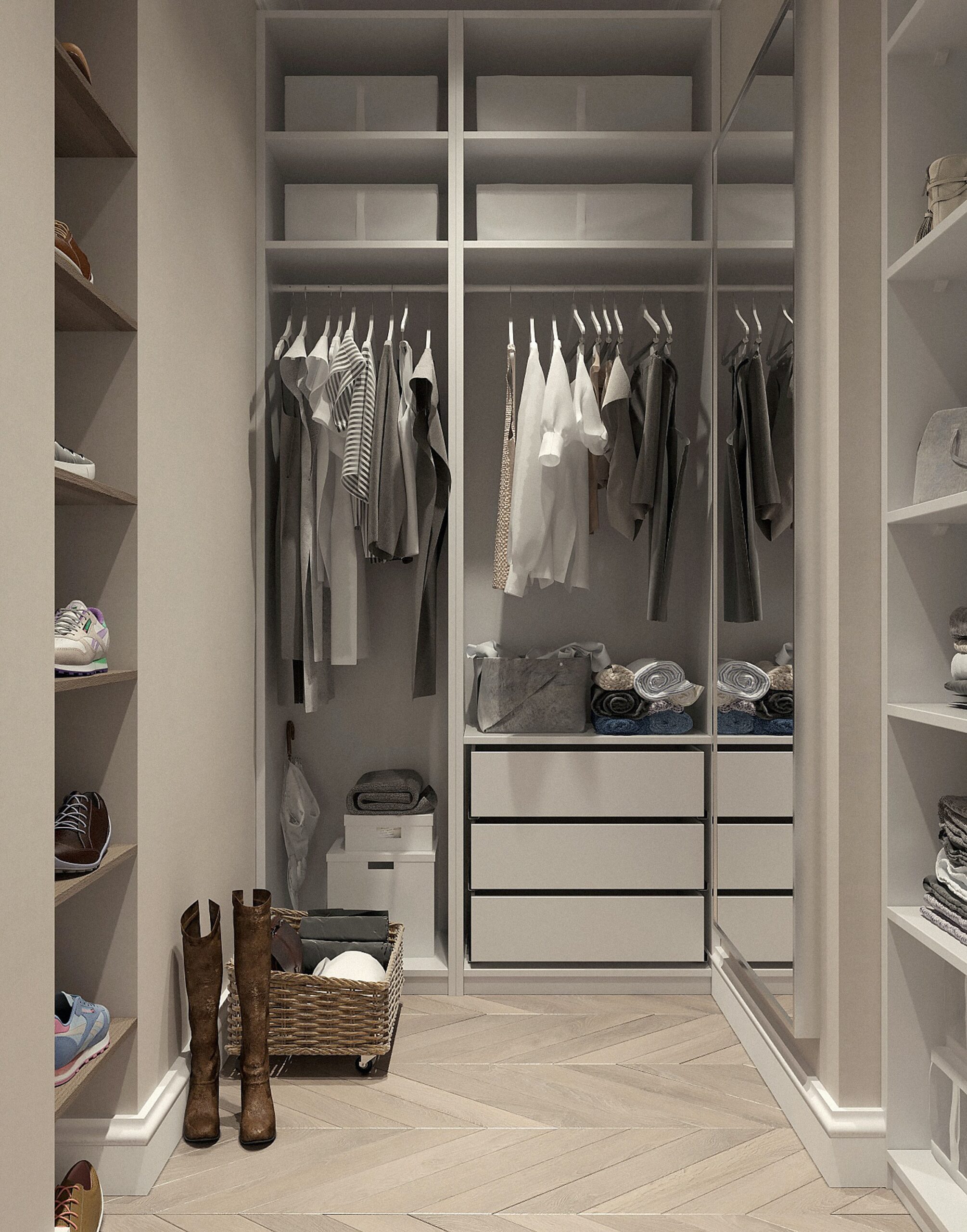 Photo by 100 files: https://www.pexels.com/photo/assorted-clothes-hanged-inside-cabinet-3315286/